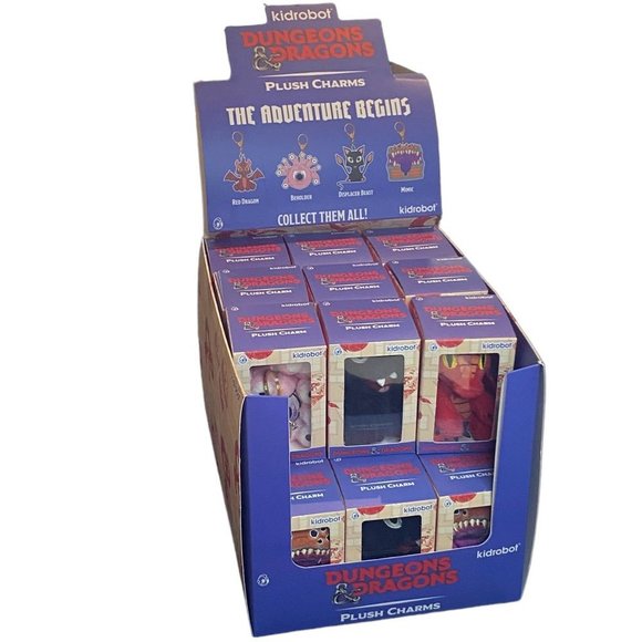 Dungeons & Dragons Plush Charms Red Dragon by Kidrobot - Picture 3 of 4